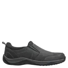 PLUMA - Mocasín Hombre Cuero Gris