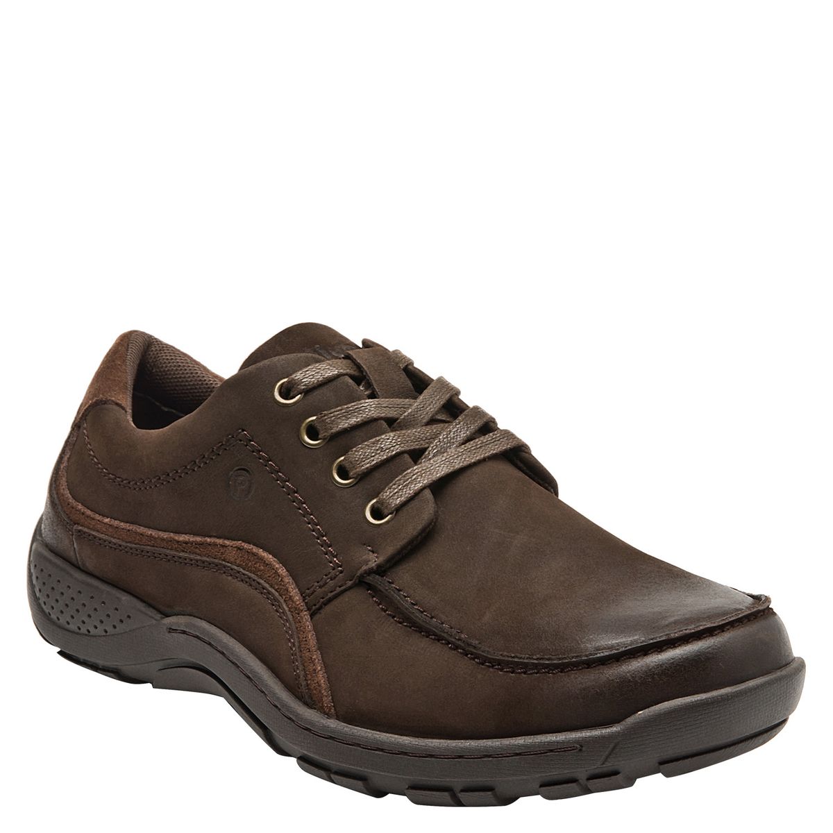 PLUMA - Zapato Casual Hombre Cuero Café Pluma
