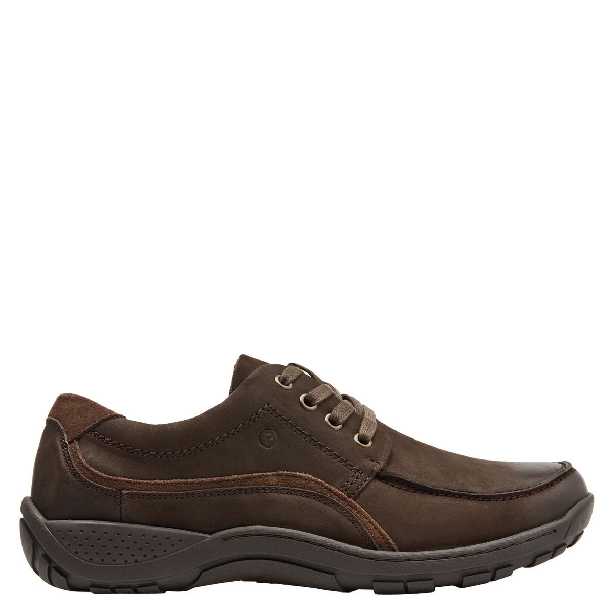 PLUMA - Zapato Casual Hombre Cuero Café Pluma