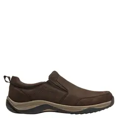 PLUMA - Mocasín Hombre Cuero Café