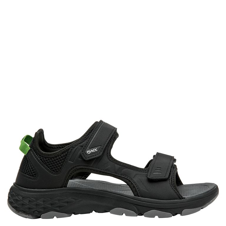 PJACK Sandalia Trail Running Hombre Negro