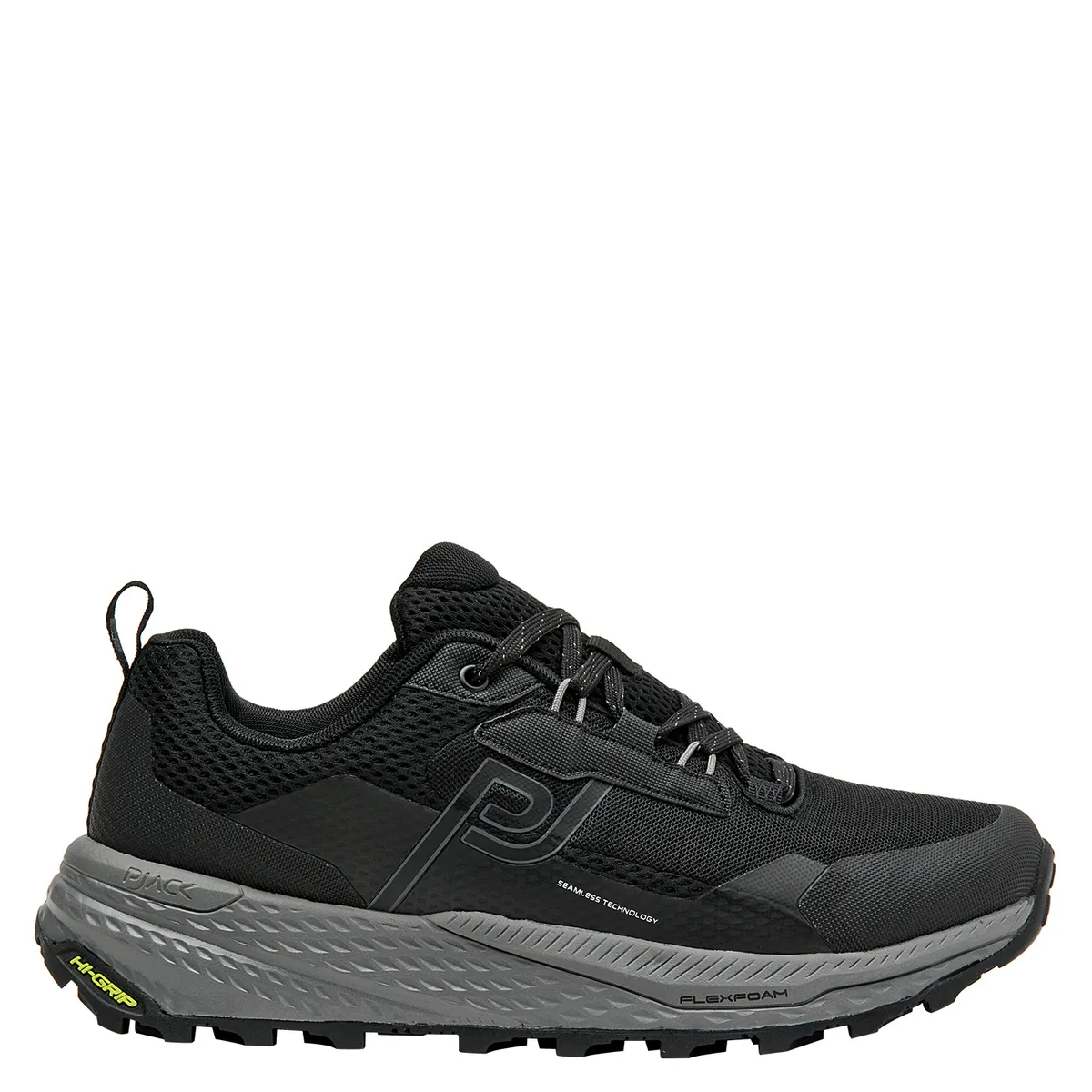 PJACK - Zapatilla Trail Running Hombre Negro Panama Jack