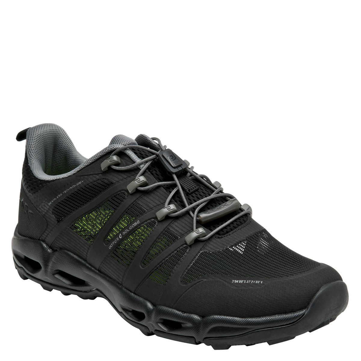 PJACK - Zapatilla Trail Running Hombre Negro PJACK