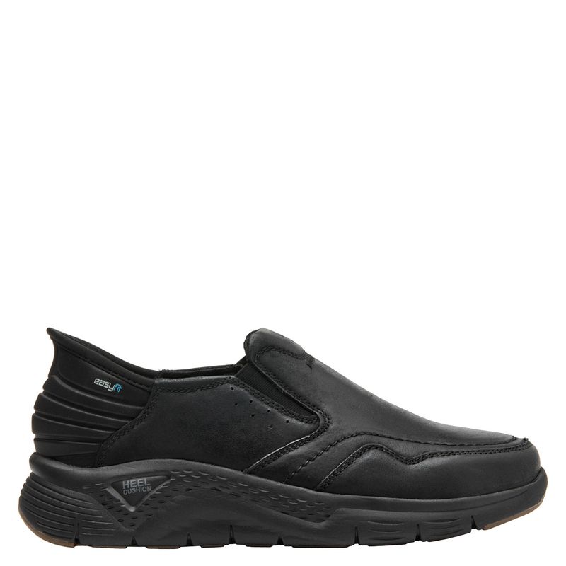 16 HRS - Zapatilla Urbana Hombre Cuero Negro 16 Hrs