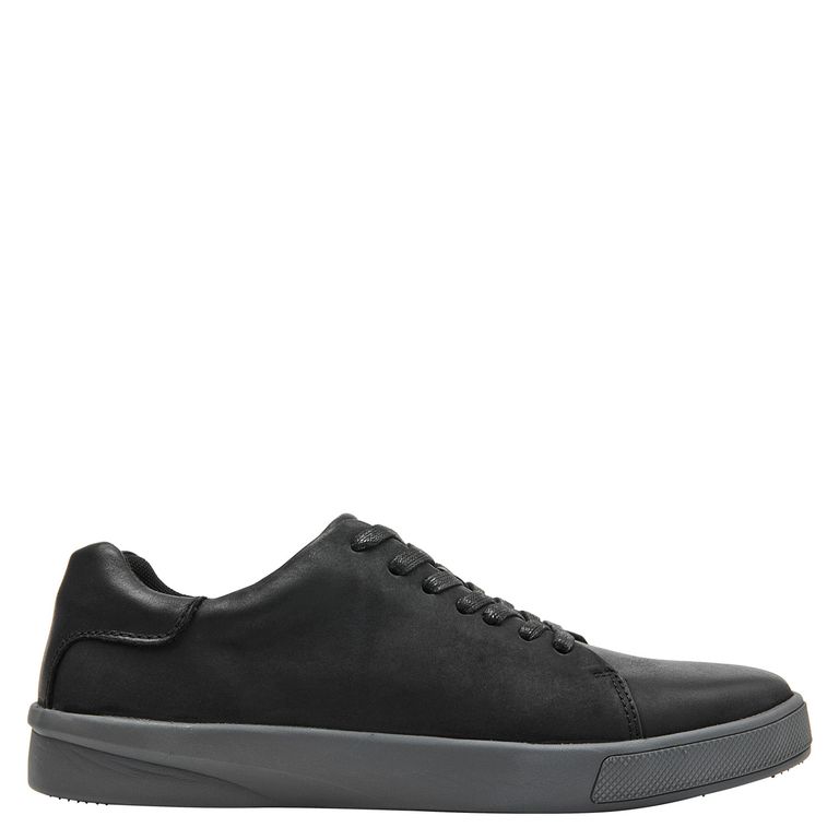 16 HRS Zapatilla Urbana Hombre Cuero Negro 16Hrs