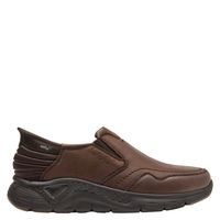 Zapatilla Urbana Hombre Cuero Café