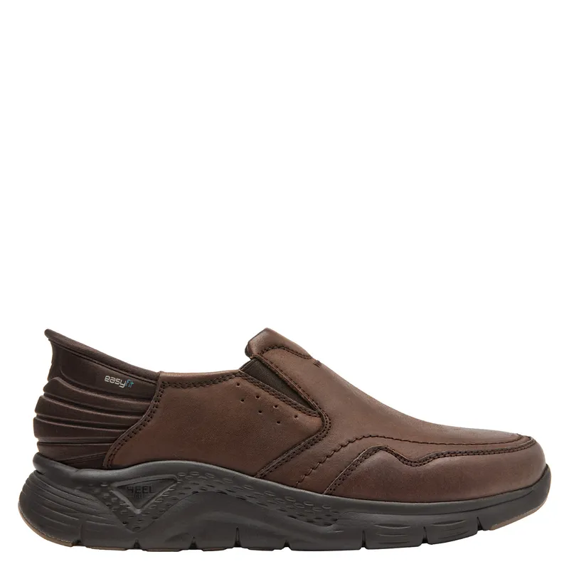 16 HRS - Zapatilla Urbana Hombre Cuero Café 16 Hrs
