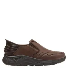 16 HRS - Zapatilla Urbana Hombre Cuero Café