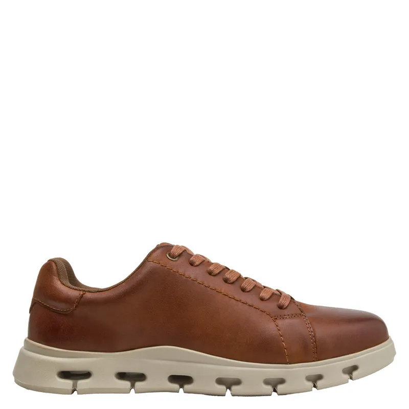 16 HRS - Zapato Casual Hombre Cuero Café 16 Hrs
