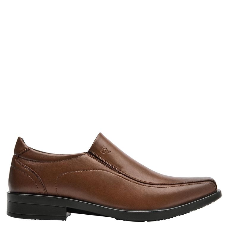 Zapato Formal Hombre Cuero Café
