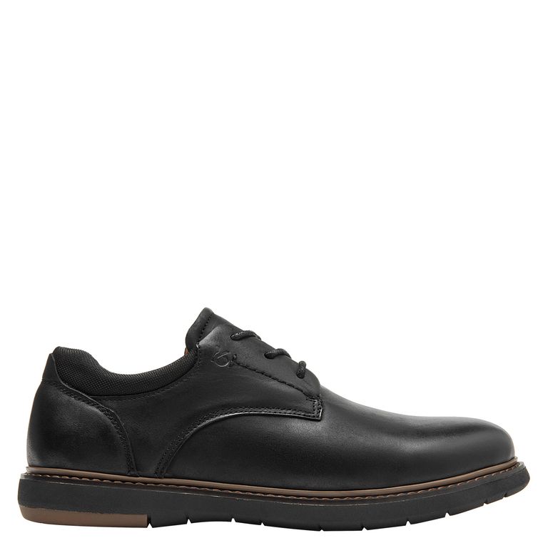 Zapato Casual Hombre Cuero Negro