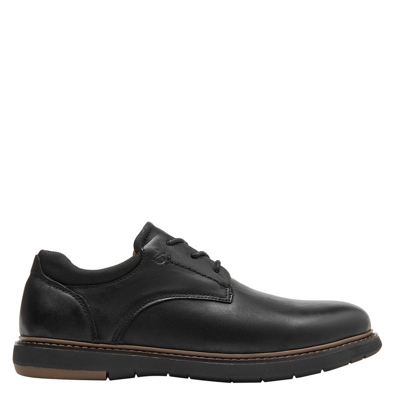 16 HRS - Zapato Casual Hombre Cuero Negro 16 Hrs