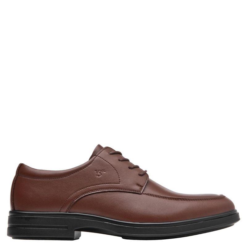 16 HRS - Zapato Formal Hombre Cuero Café 16 Hrs