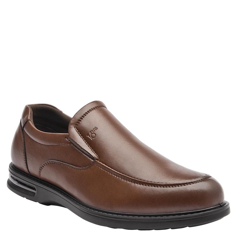 16 HRS Zapato Formal Hombre Cuero Café 16 Hrs