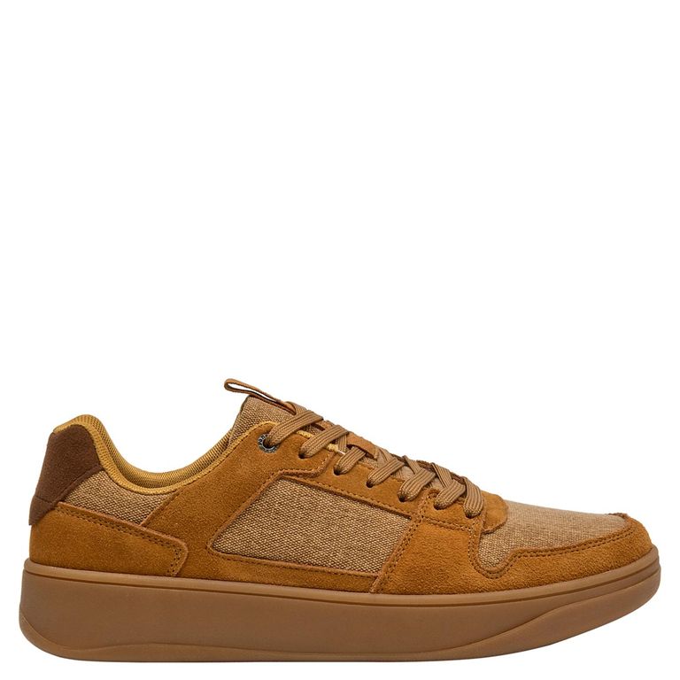 PANAMA JACK Zapatilla Urbana Hombre Cuero Café