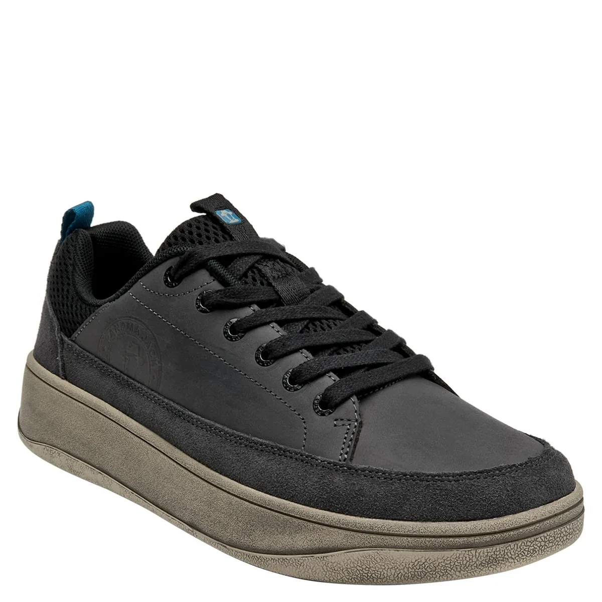 PANAMA JACK - Zapatilla Urbana Hombre Cuero Negro Panama Jack