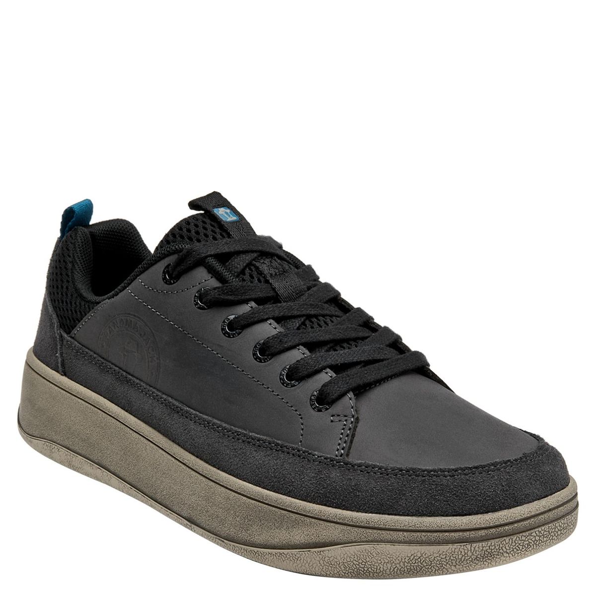 PANAMA JACK - Zapatilla Urbana Hombre Cuero Negro Panama Jack