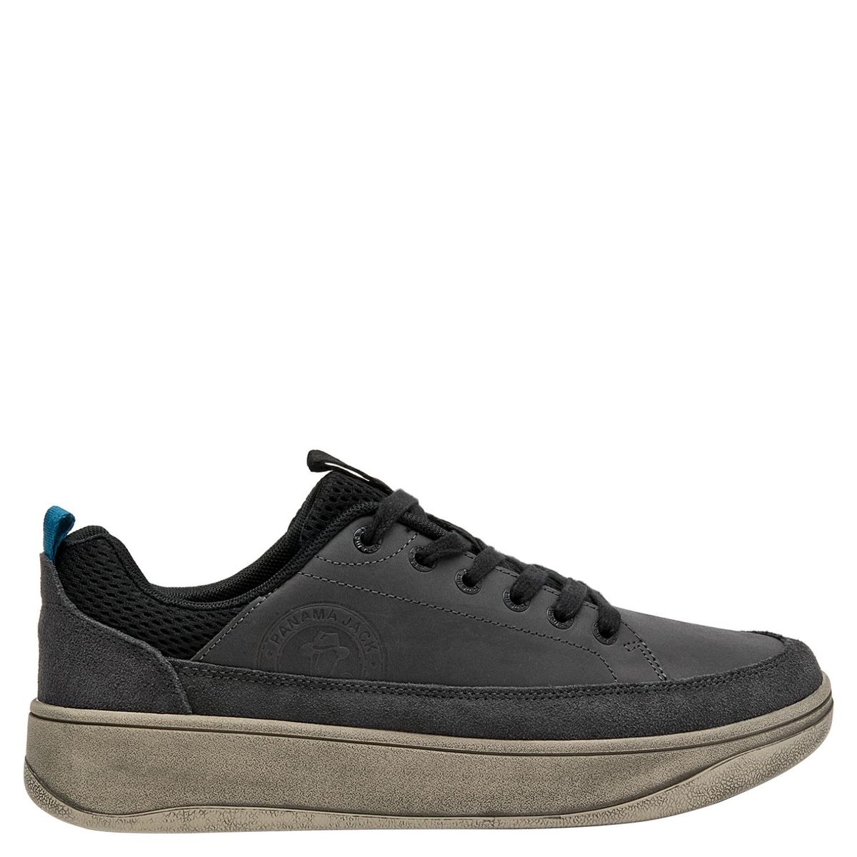 PANAMA JACK - Zapatilla Urbana Hombre Cuero Negro Panama Jack