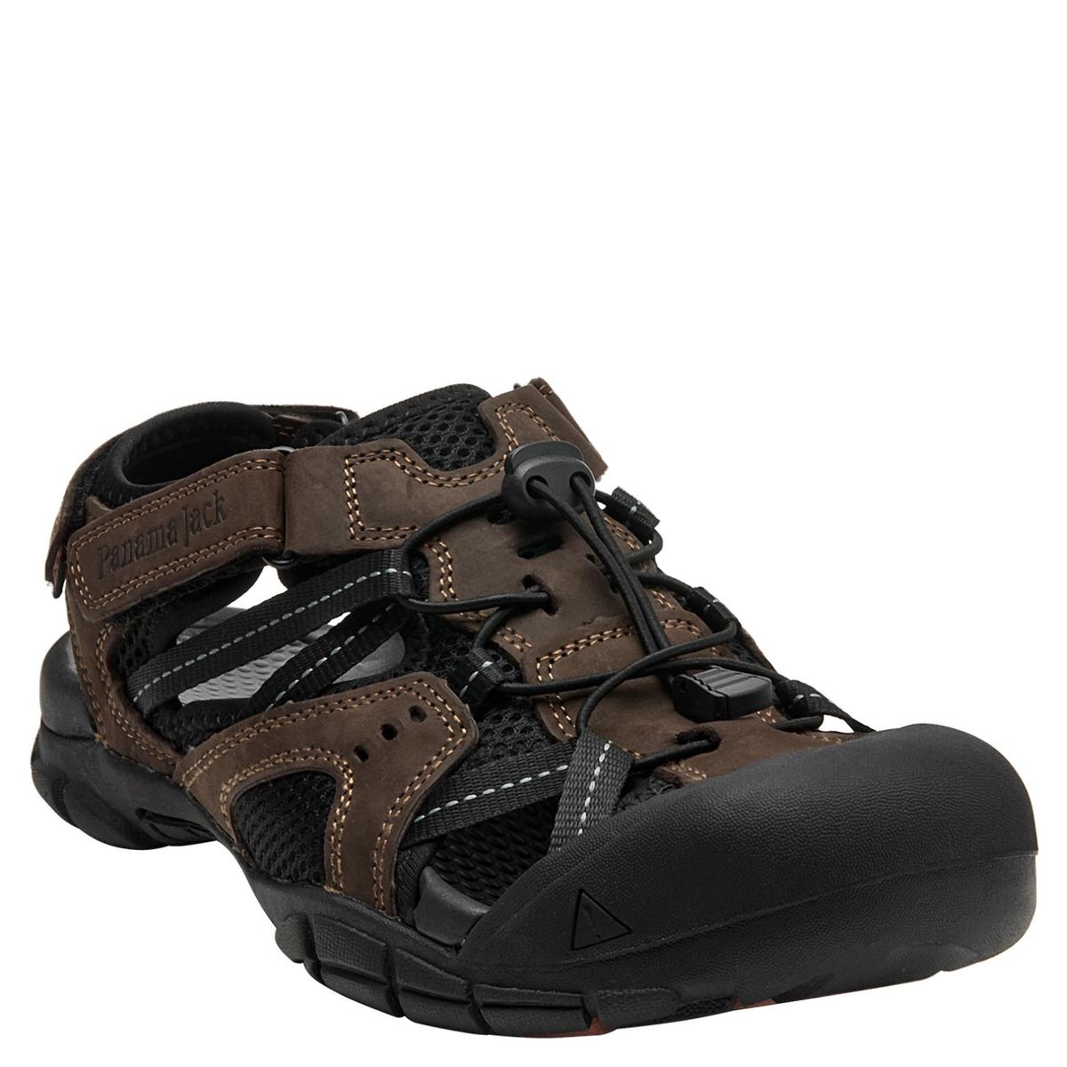 PANAMA JACK - Sandalia Hombre Cuero Café Panama Jack