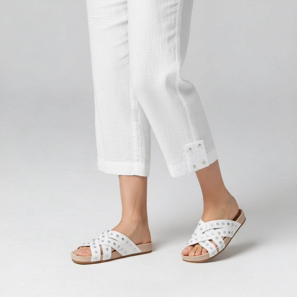 MICHAEL KORS - Sandalia Mujer Cuero Michael Kors