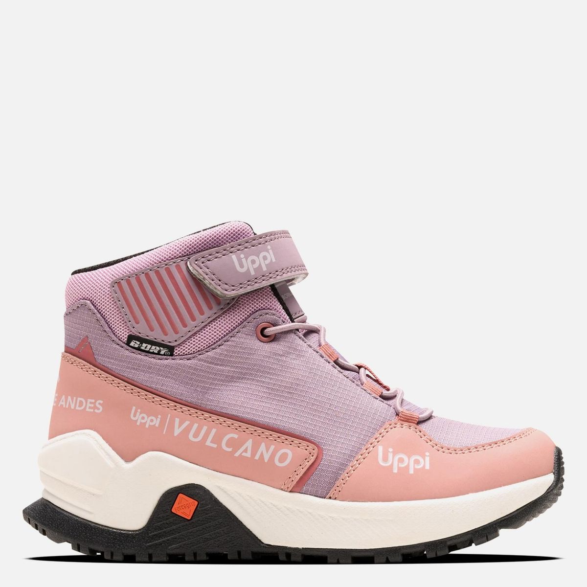 LIPPI - Motion Mid Zapatilla Outdoor y Trekking Niña Rosado (26 a 32) Lippi