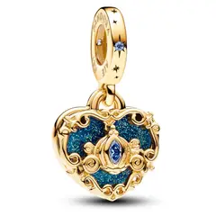 PANDORA - Charm Carroza y Corazón Cenici Mujer