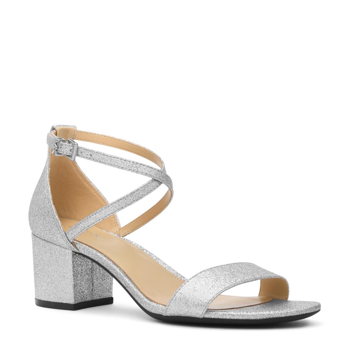 MICHAEL KORS - Sandalia Mujer Cuero Gris Michael Kors