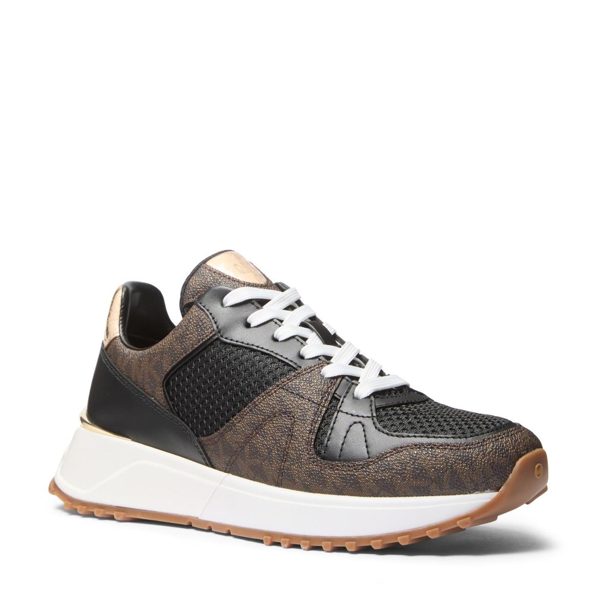 MICHAEL KORS - Zapatilla Urbana Mujer Cuero Café Michael Kors