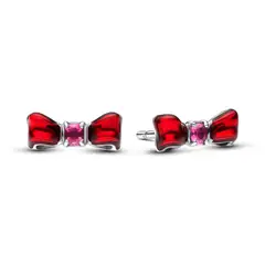 PANDORA - Aretes Lazo de Blancanieves Mujer