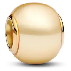 PANDORA - Charm Dorado Redondo Mujer