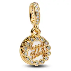 PANDORA - Charm Tarta de Cumpleano Feliz Mujer