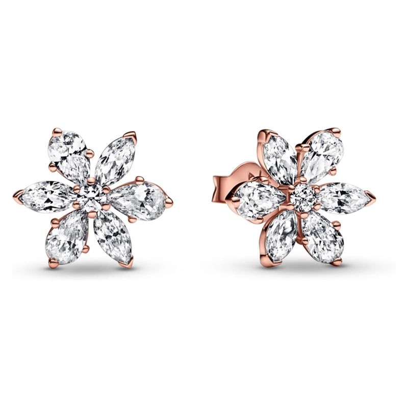 PANDORA - Aretes de Botón Herbario Mujer Pandora