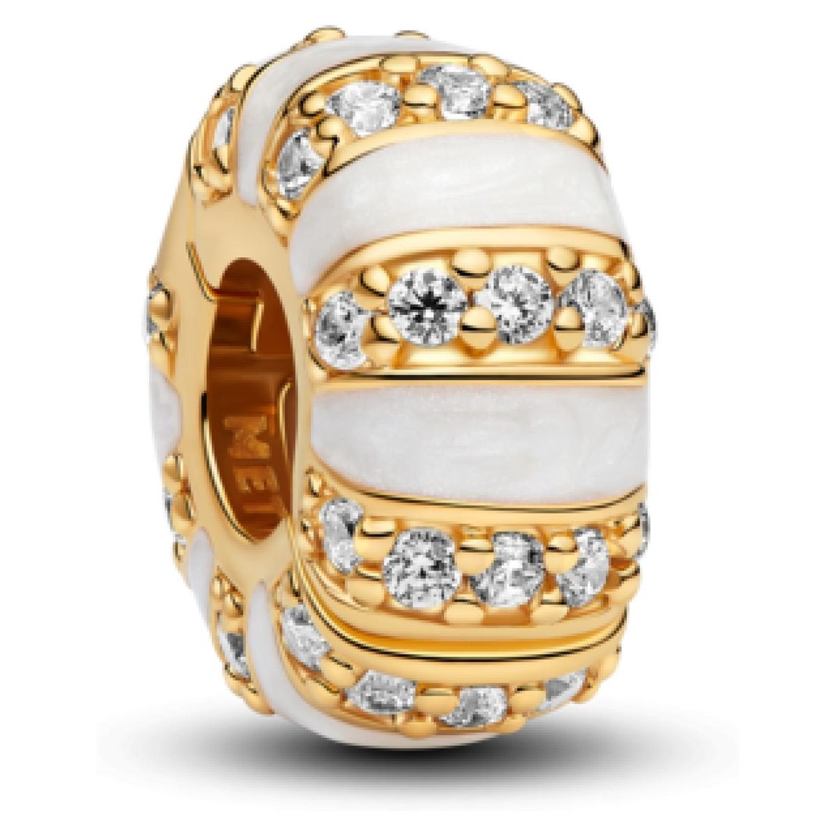 PANDORA - Charm de Clip Esmalte y Gemas Mujer Pandora