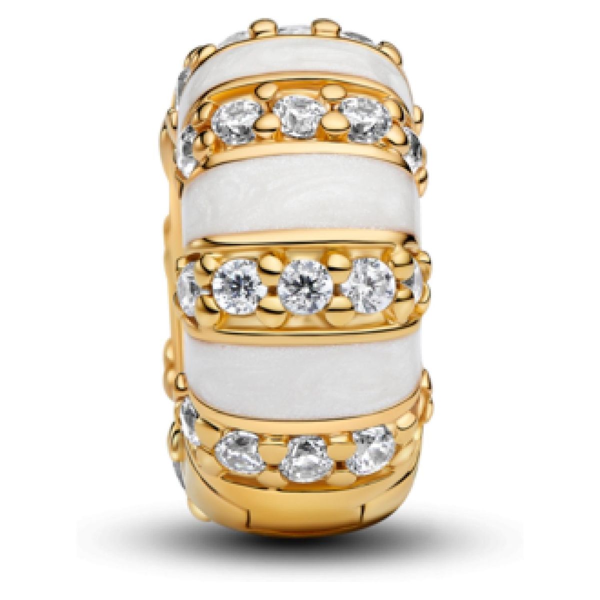 PANDORA - Charm de Clip Esmalte y Gemas Mujer Pandora