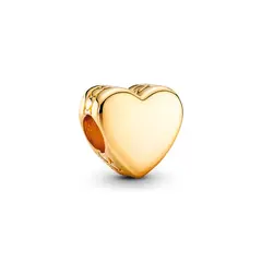 PANDORA - Charm Corazón para Grabar Mujer