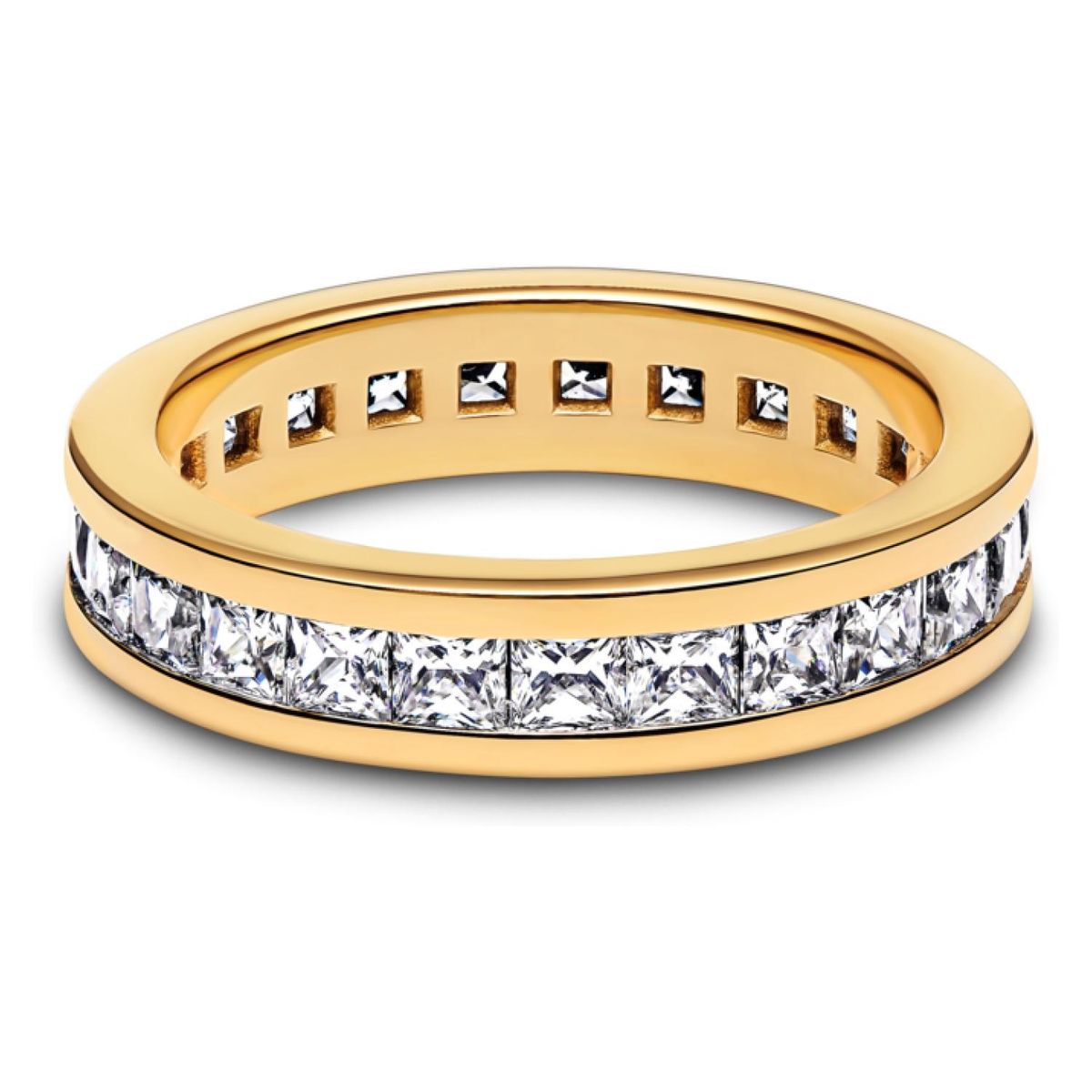 PANDORA - Anillo Canal Eternity Mujer Pandora