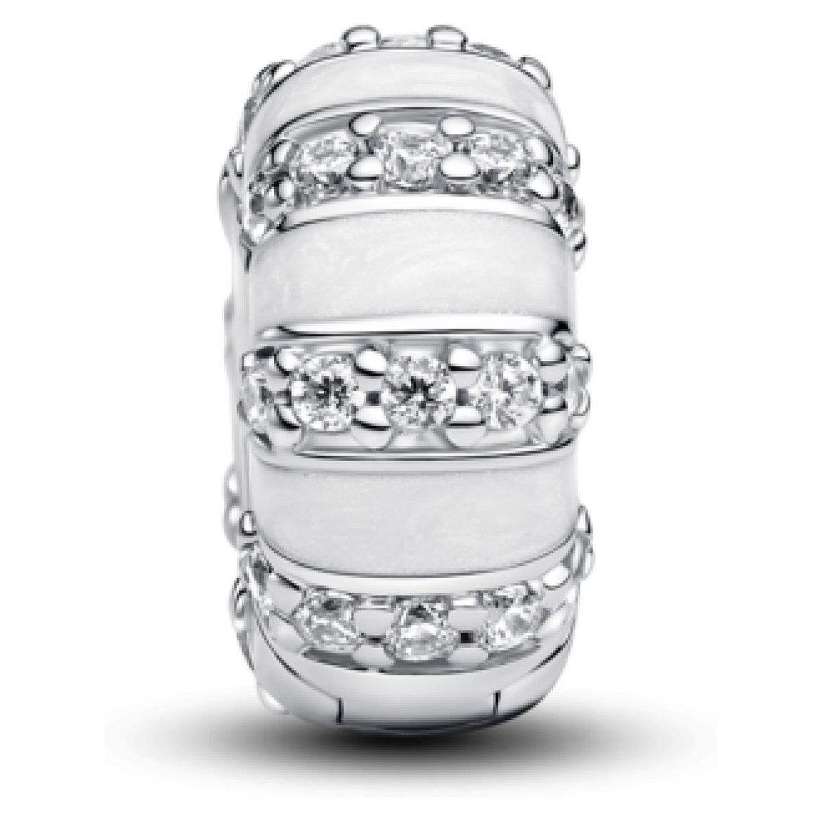 PANDORA - Charm de Clip Esmalte y Gemas Mujer Pandora