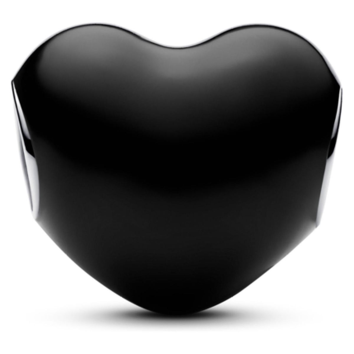 PANDORA - Charm Corazón Negro Mujer Pandora
