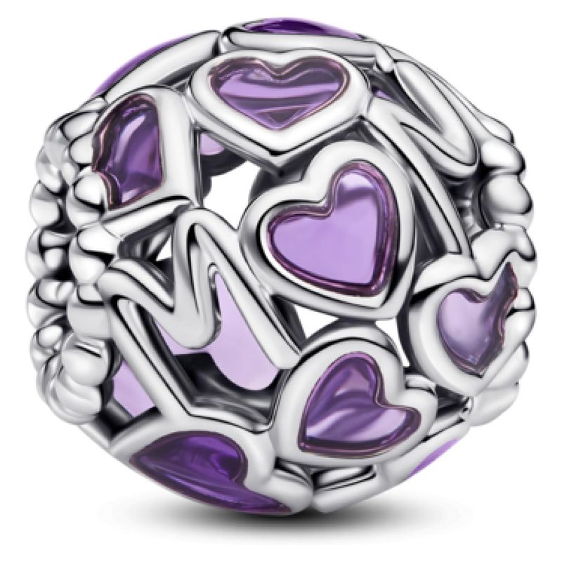 PANDORA - Charm Mama Corazones Filigrana Mujer Pandora