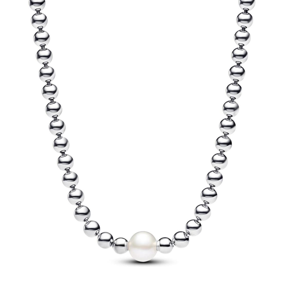 PANDORA - Collar Esferas y Perla Cultiva Mujer Pandora