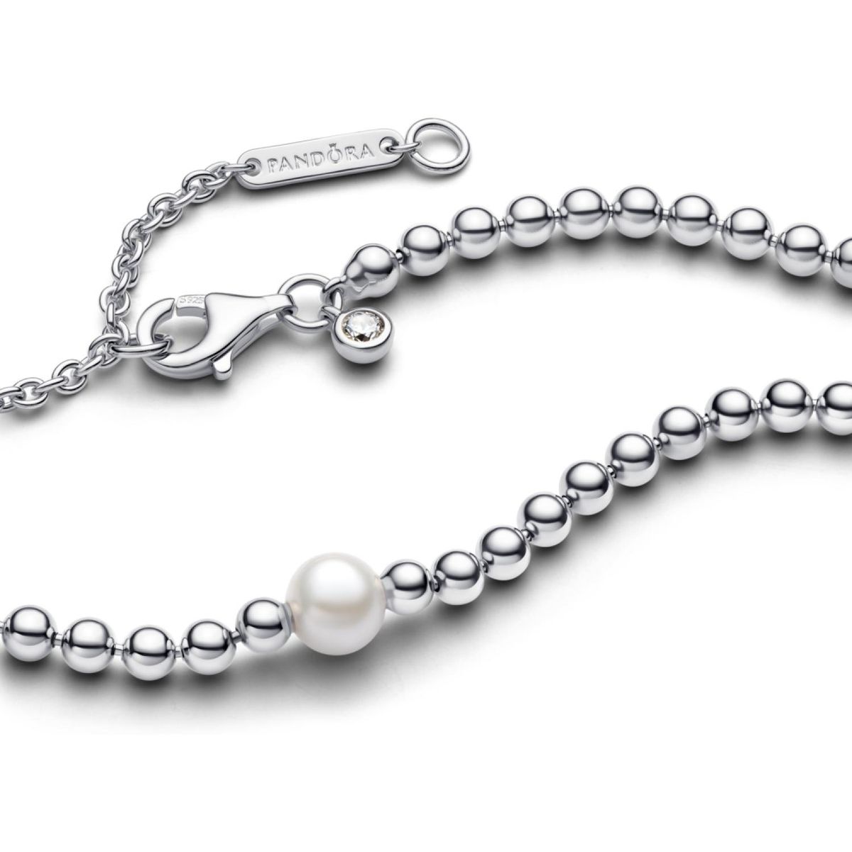 PANDORA - Collar Esferas y Perla Cultiva Mujer Pandora