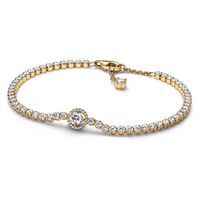 Brazalete Tenis Halo Brillante Mujer
