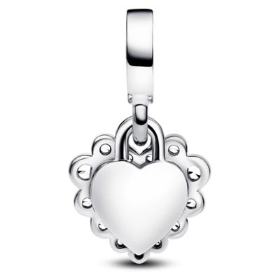 Imagen 2 del producto Charm Doble Corazón Brillante Mujer