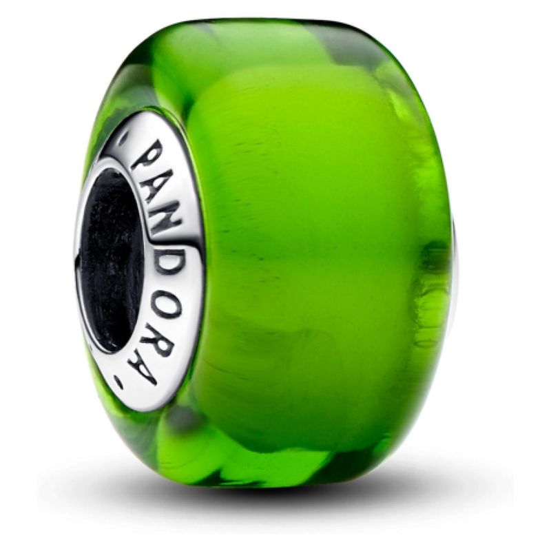 PANDORA - Mini Charm Murano Azul Verde Mujer Pandora