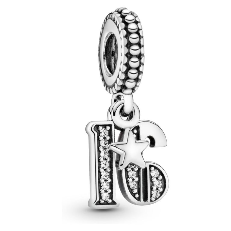 Charm colgante 16 Anos de Amor Mujer
