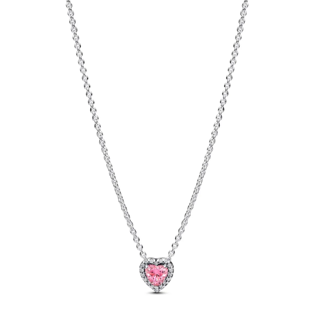 PANDORA - Collar Corazón en Relieve Mujer Pandora