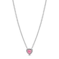 Collar Corazón en Relieve Mujer