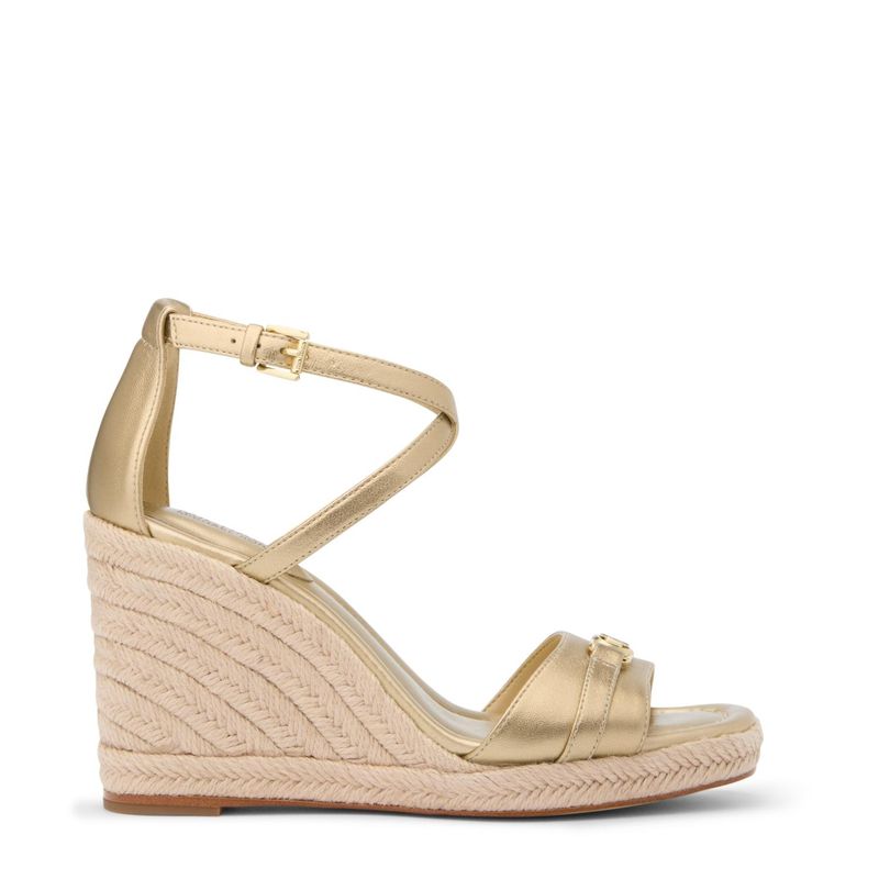 MICHAEL KORS - Sandalia Mujer Cuero Amarillo Michael Kors