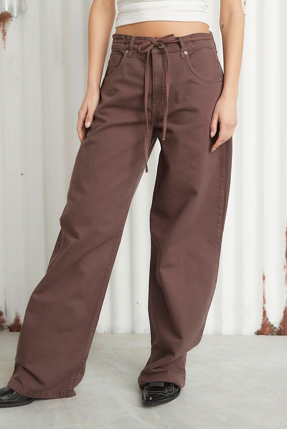 AMERICANINO - Jeans Baggy Mujer Americanino
