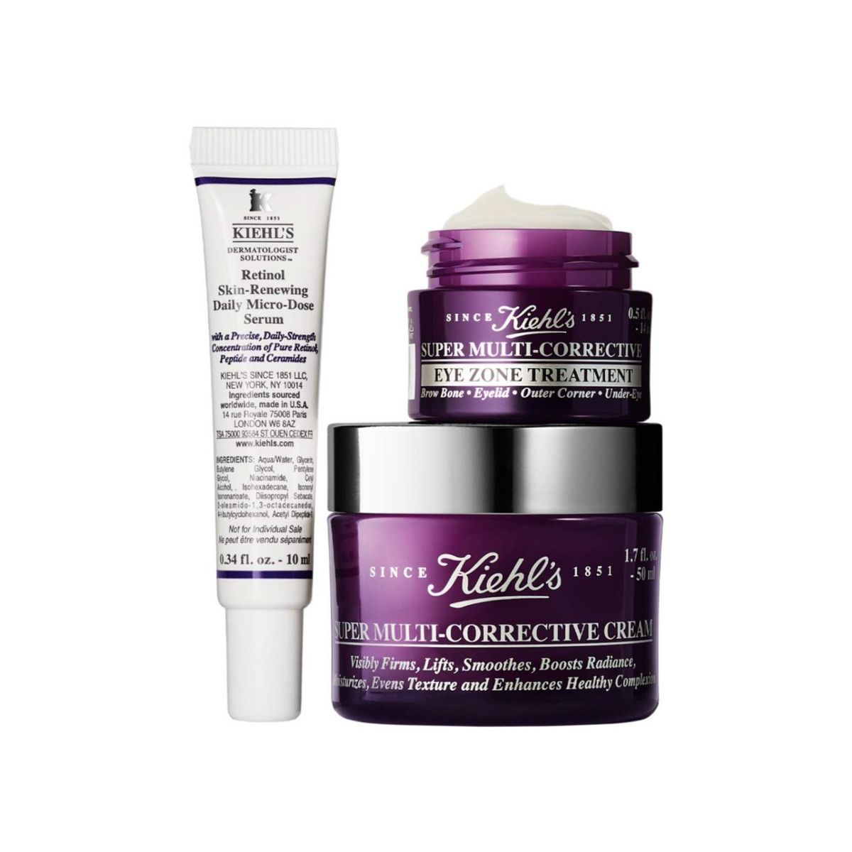 KIEHLS - Set Antiedad Anti-Aging Preparations
